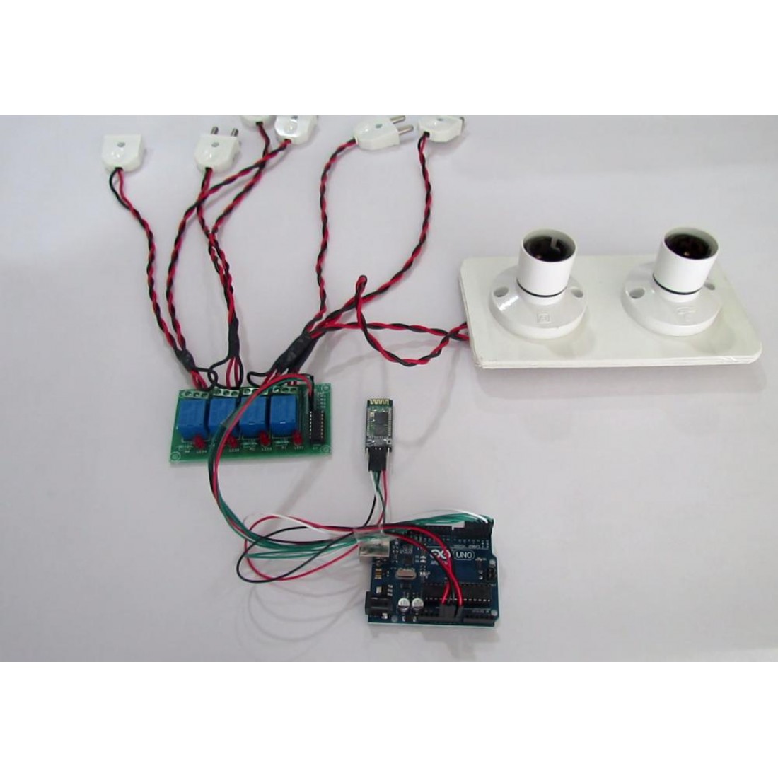 Buy Arduino and Bluetooth based Home Automation System Circuit Diagram